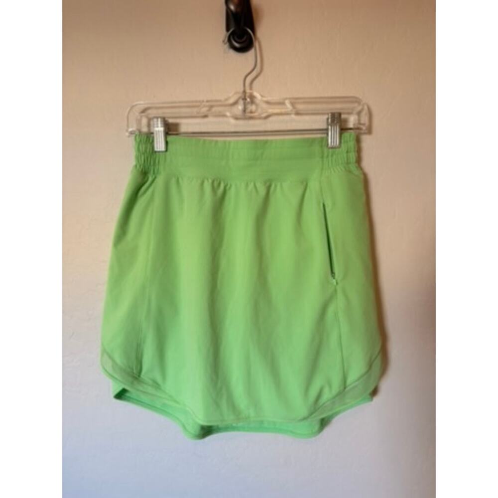 Lululemon Hotty Hot High Rise Skirt Long Size 6 Tennis Activewear Athleisure